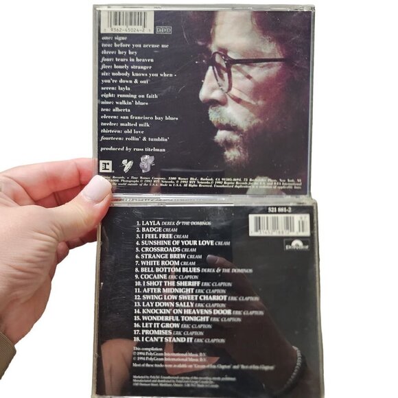 Eric Clapton - Bundle of 2 Different CD Albums - Unplugged & Cream of Clapton - Picture 2 of 6